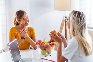 Consulta individual com nutricionista